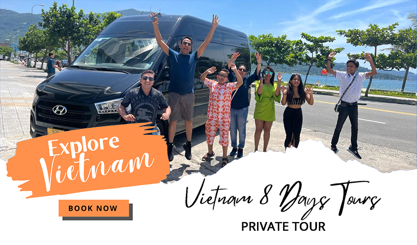HCM - Mekong Delta - Cu Chi Tunnels - Danang City - Hoi An - Bana Hills -  Hanoi - Halong Bay - Hanoi - | Vietnam 8 Days 7 nights Itinerary