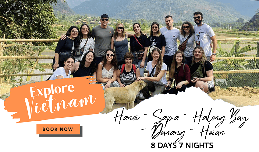 Hanoi - Sapa - Halong Bay - Danang - Hoian | Vietnam 8 Days 7 Nights Itinerary