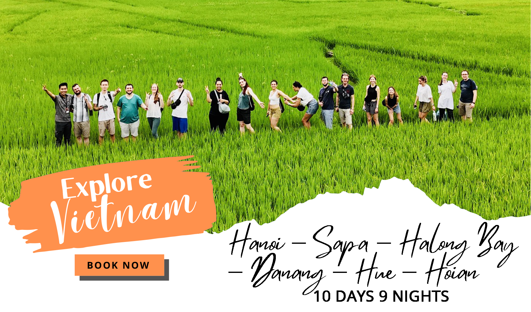 Hanoi – Sapa – Halong Bay – Danang – Hue – Hoi An | Vietnam 10 Days 9 Nights Itinerary