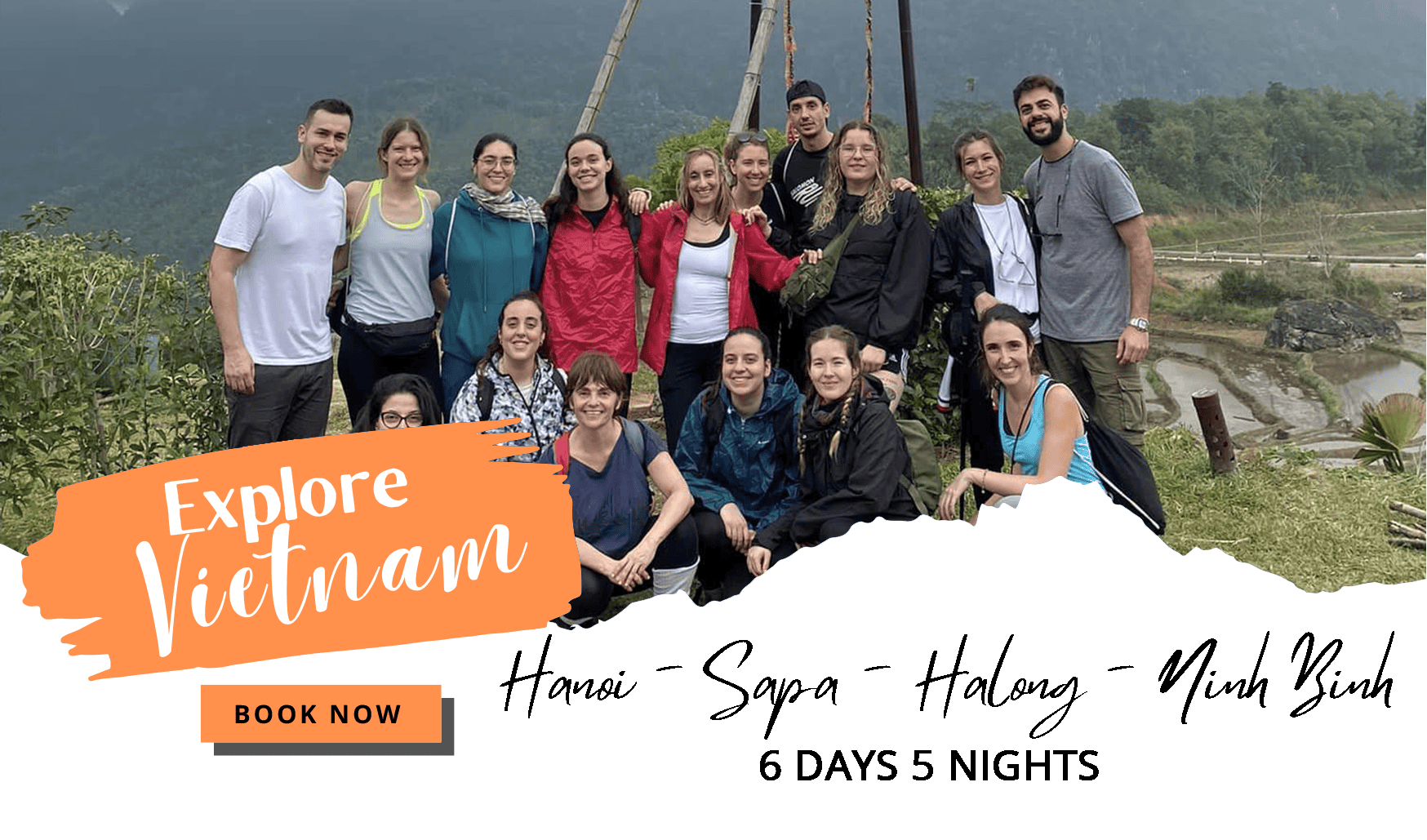 Hanoi - Sapa - Halong Bay - Ninh Binh | Vietnam 6 Days 5 Nights Itinerary