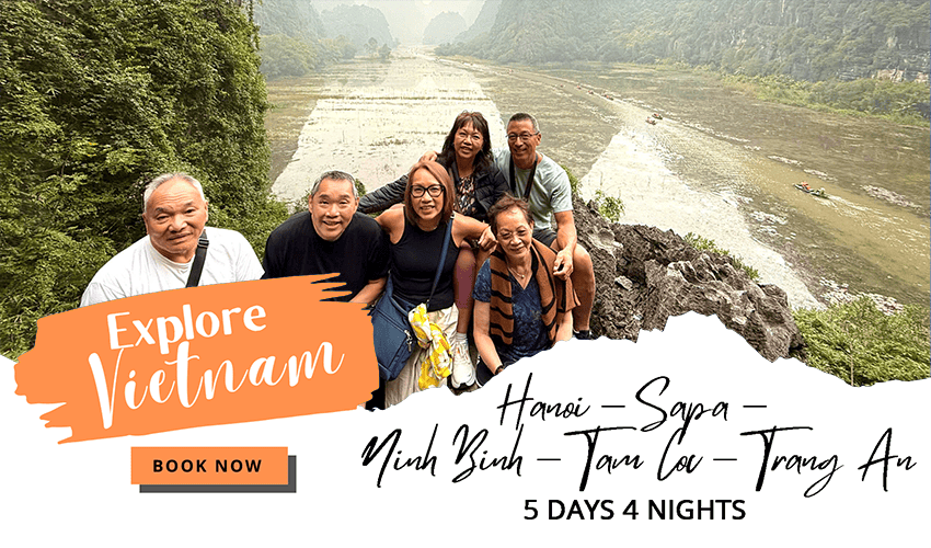 Hanoi – Sapa – Ninh Binh – Tam Coc – Trang An | Vietnam 5 Days 4 Nights